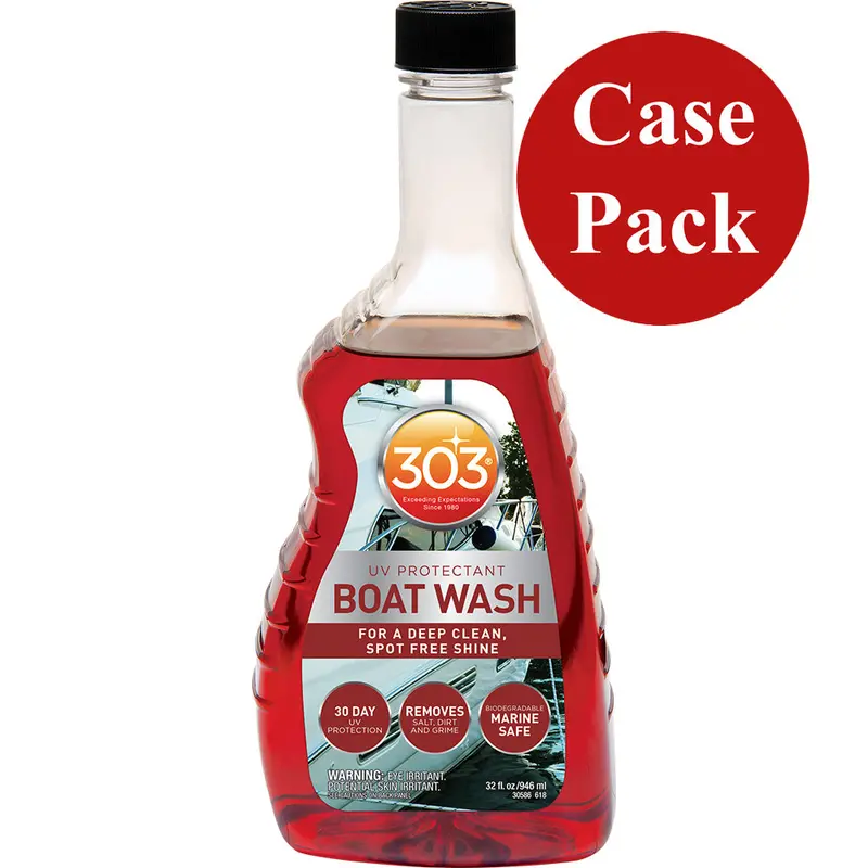 303 Boat Wash With Uv Protection – 32 Oz Case (6 Bottles) | Sku 30586Case 1