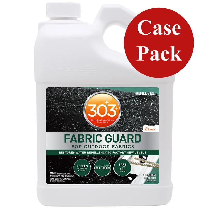 303 Marine Fabric Guard – 1 Gallon Case (4 Containers) | Sku 30674Case 1