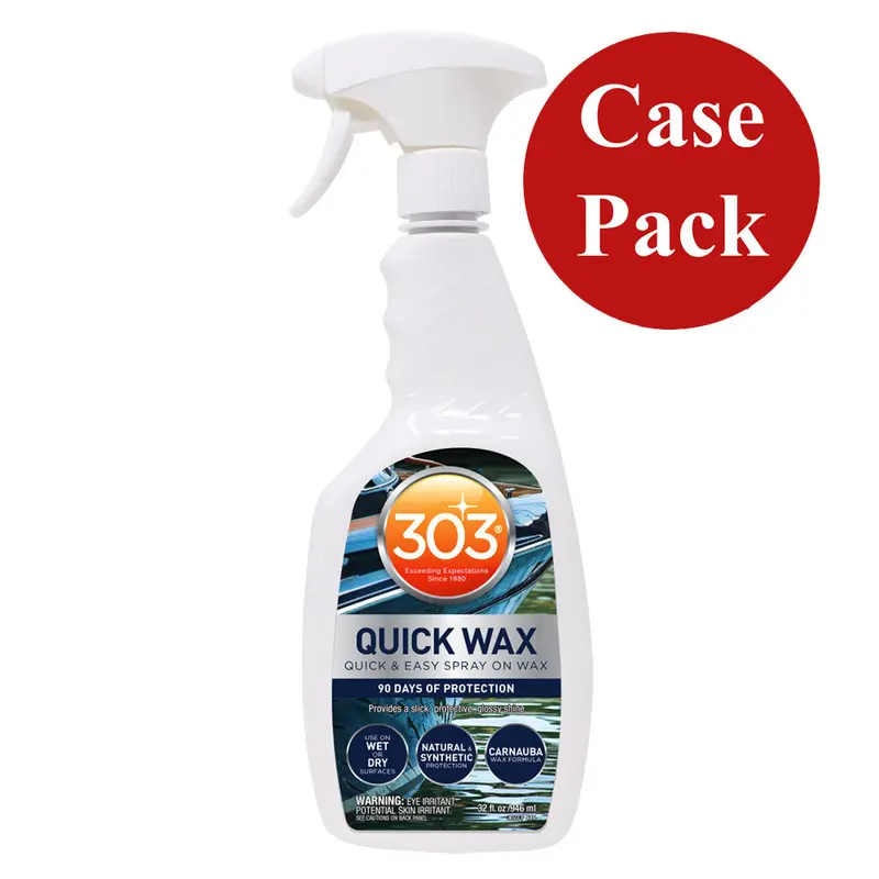 303 Marine Quick Wax 30213Case – 32 Oz Bottle (Case Of 6) 1