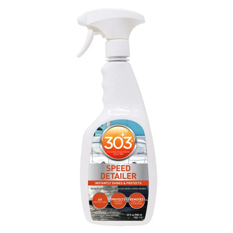 303 Marine Speed Detailer Quick-Clean Spray – 32 Oz [30205] 1