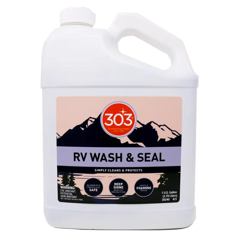 303 Rv Wash & Seal Concentrate – 128 Oz Heavy-Duty Cleaning And Protection Formula [30240] 1