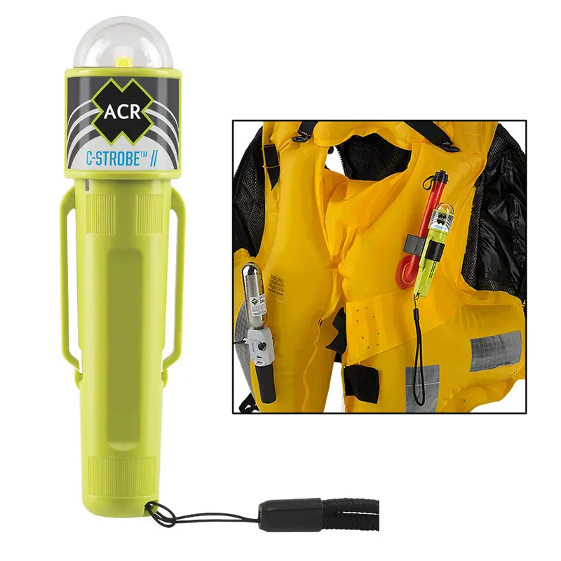 Acr C-Strobe Led Emergency Signal Light Jacket – Uscg & Solas Certified 1