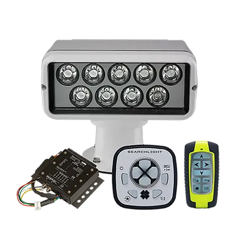 Acr Rcl-100 Led White Searchlight System With Wired Point Pad (Urp-103), Master Controller (Urc-104), And Wireless Remote (Urh-103) [1976] 1
