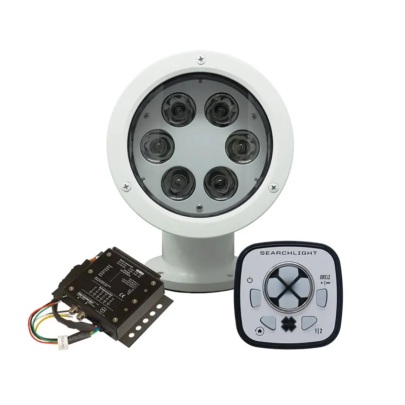 Acr Rcl-50 Led White Searchlight Kit – Wired Point Pad And Master Controller Included 1
