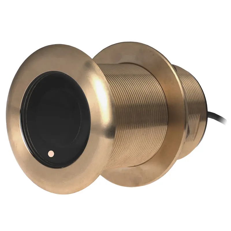 Airmar B75H Bronze Chirp Thru-Hull Transducer – 20° Tilt, 600W, Narrow Beam, Requires Mmc Cable (B75C-20-H-Mm) 1