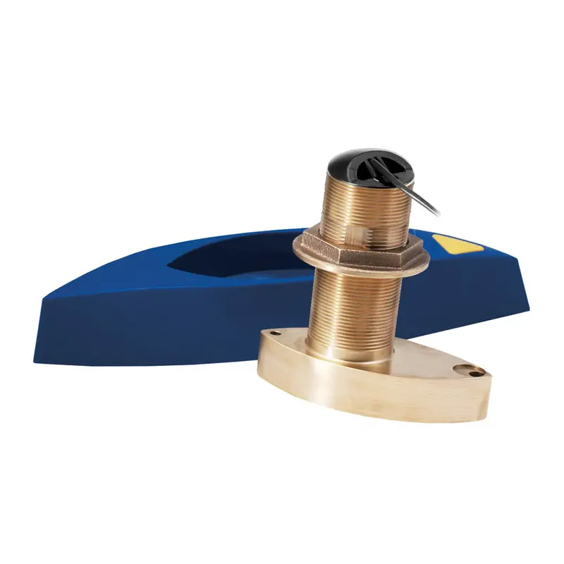 Airmar B785C-M Chirp Bronze Thru-Hull Transducer – 600W, Includes Fairing Block For Optimal Performance [B785C-M-Mm] 1