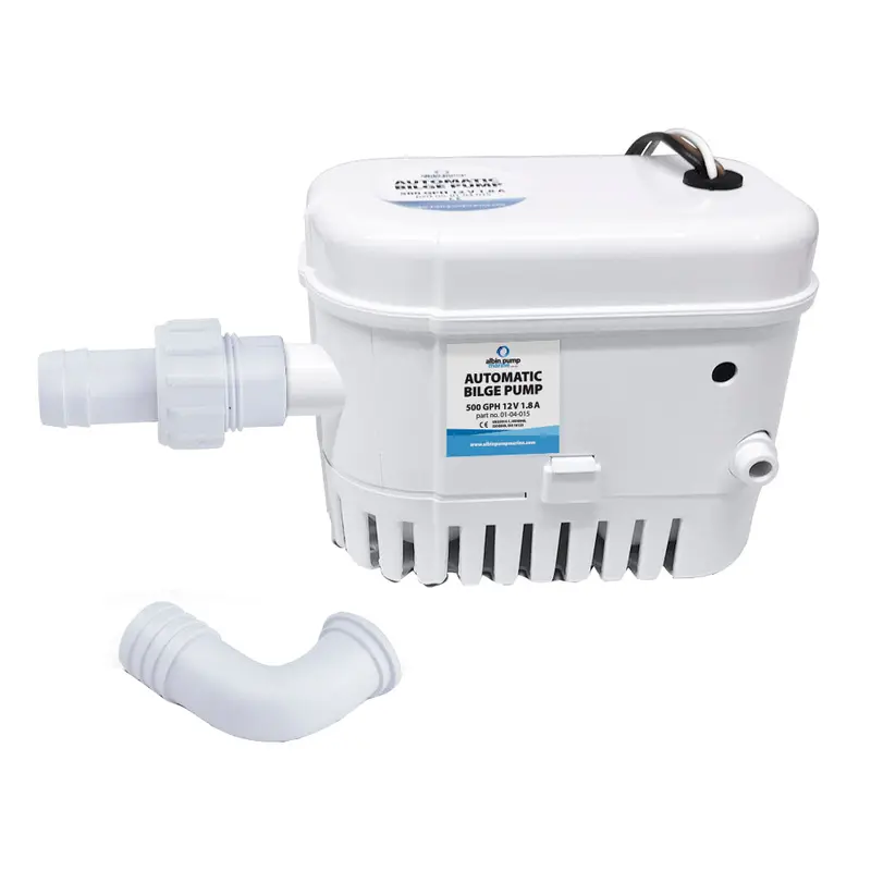 Albin Group Automatic 12V Bilge Pump – 500 Gph (01-04-015) 1