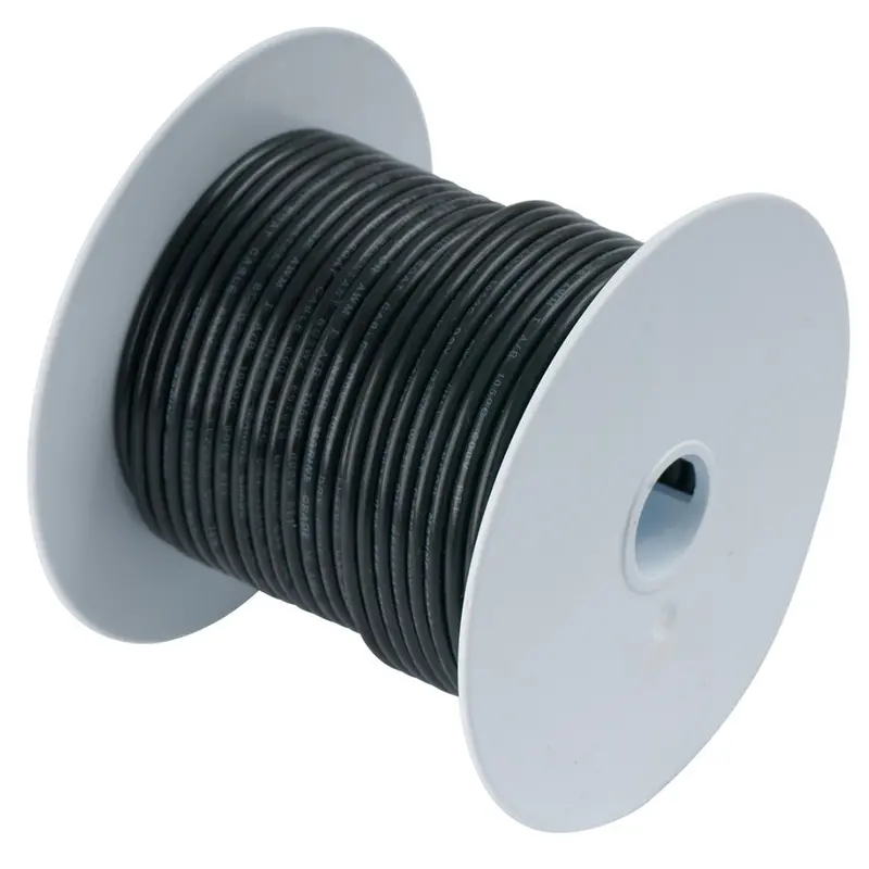 Ancor 1/0 Awg Tinned Copper Battery Cable – Black, 50 Feet [116005] 1