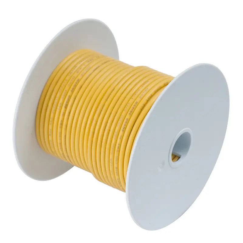 Ancor 1/0 Awg Tinned Copper Battery Cable – Yellow, 50 Feet [116905] 1