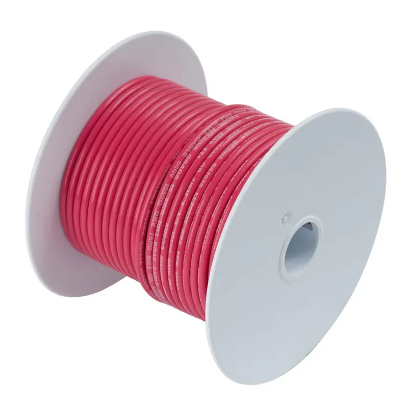 Ancor 1/0 Awg Tinned Copper Battery Wire – Red, 25 Feet [116502] 1