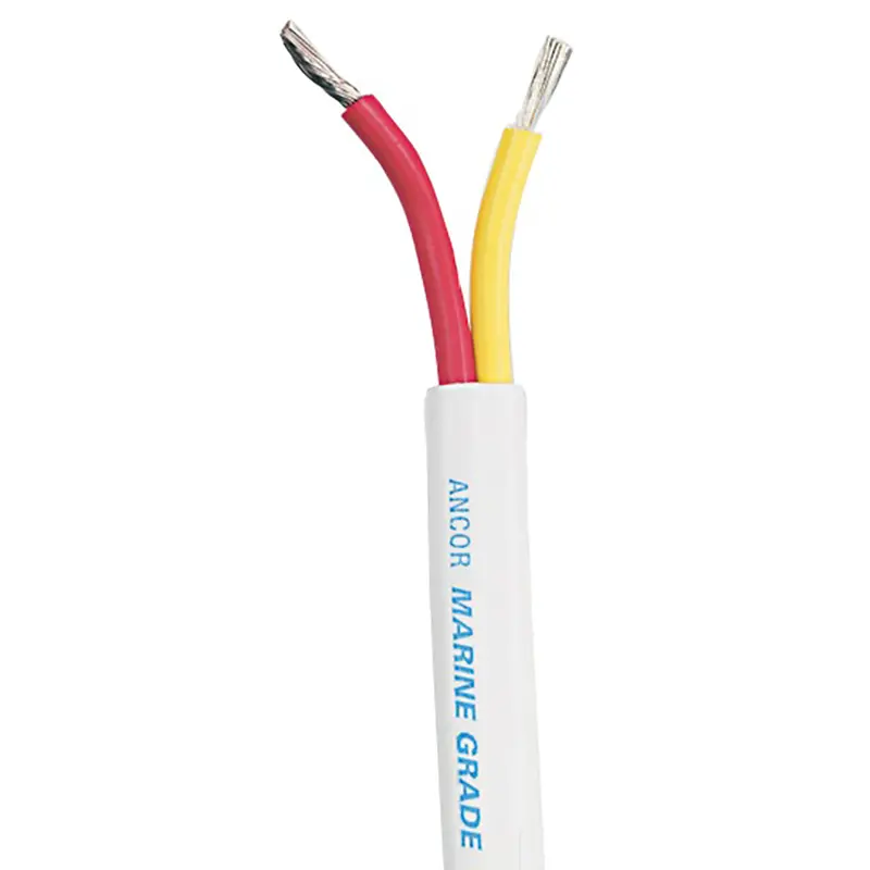 Ancor 10/2 Awg Flat Duplex Cable – Red/Yellow Marine-Grade Wire, 250 Feet [124125] 1