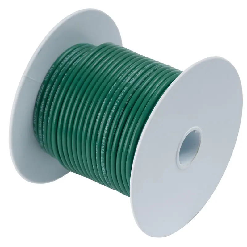 Ancor 12 Awg Green Primary Wiring – 100-Foot Spool [106310] 1