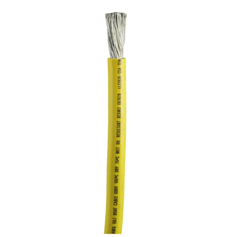 Ancor 2/0 Awg Yellow Marine Battery Cable – Sold Per Foot [1179-Ft] 1