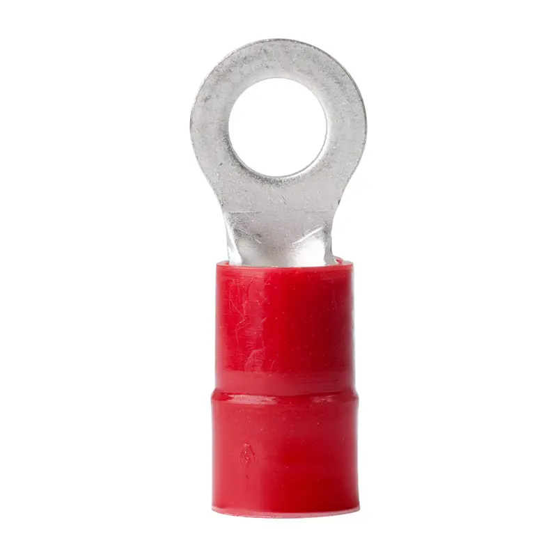 Ancor 8 Awg Nylon Ring Terminal With 1/4" Stud Size – 100-Count Pack [222234] 1