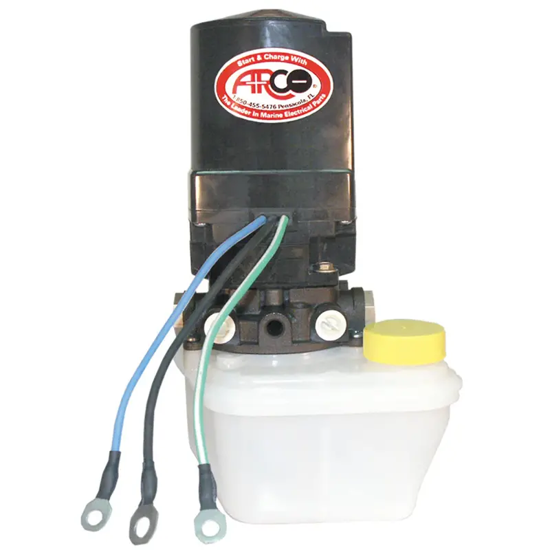 Arco Marine 6275 Upgraded Tilt/Trim Motor For Late-Model Mercruiser Drives With Oildyne Pump 1