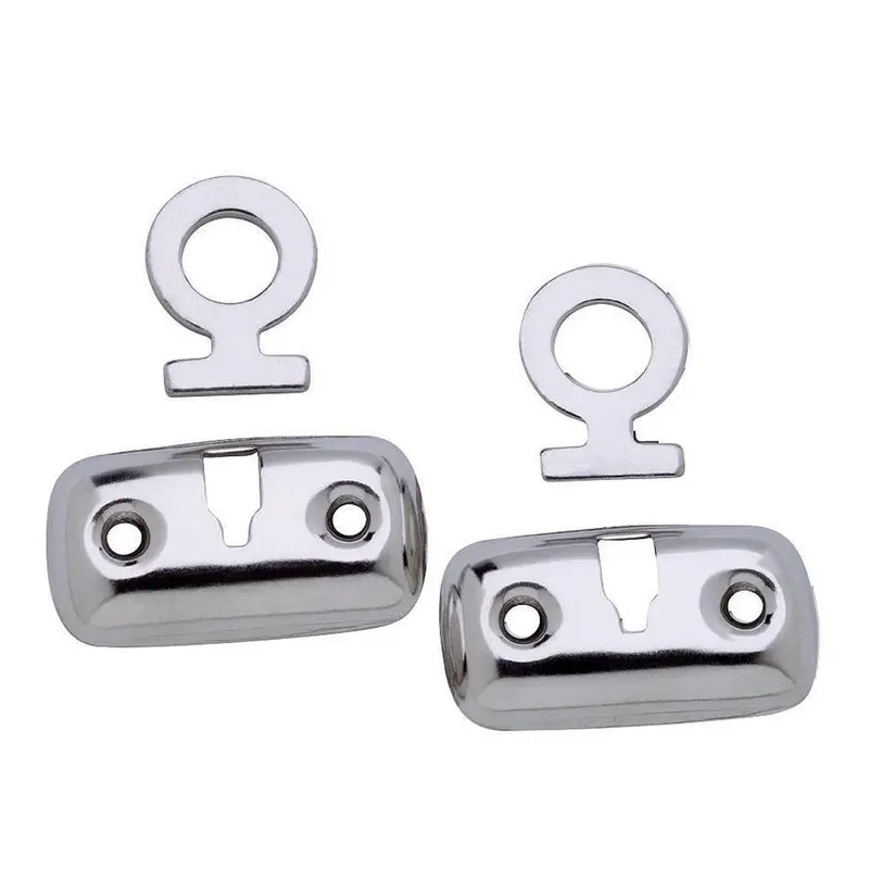 Attwood 11575-3 Stainless Steel Mooring Fender Lock Set (Pair) 1