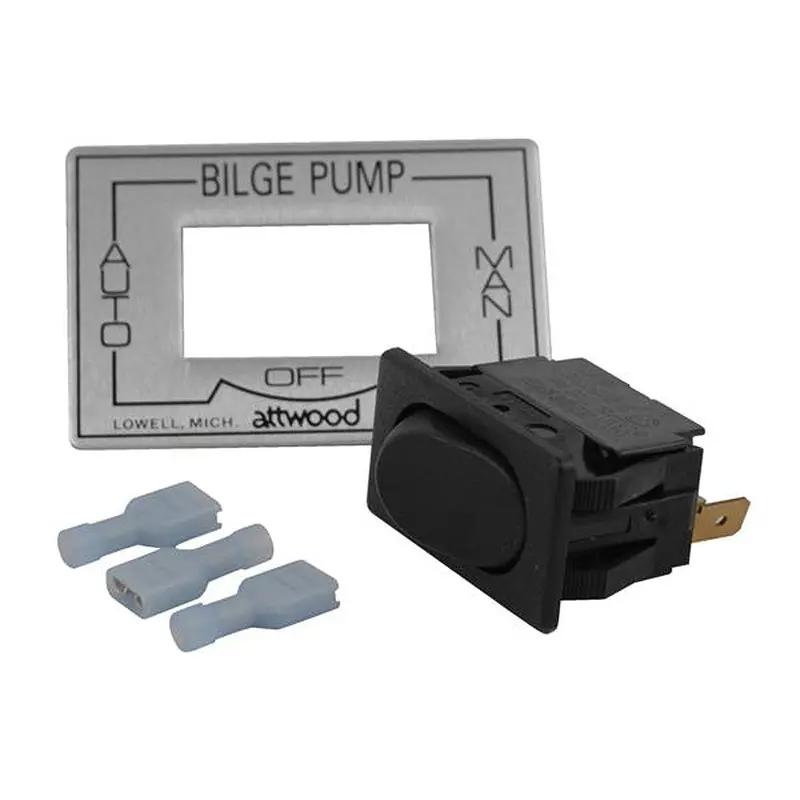 Attwood 3-Position Automatic/Manual Bilge Pump Switch 1