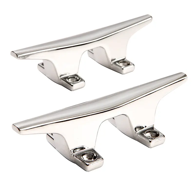 Attwood 4.5-Inch Zamak Chrome Cleats – Pair, Zinc Alloy Construction [6244-6] 1
