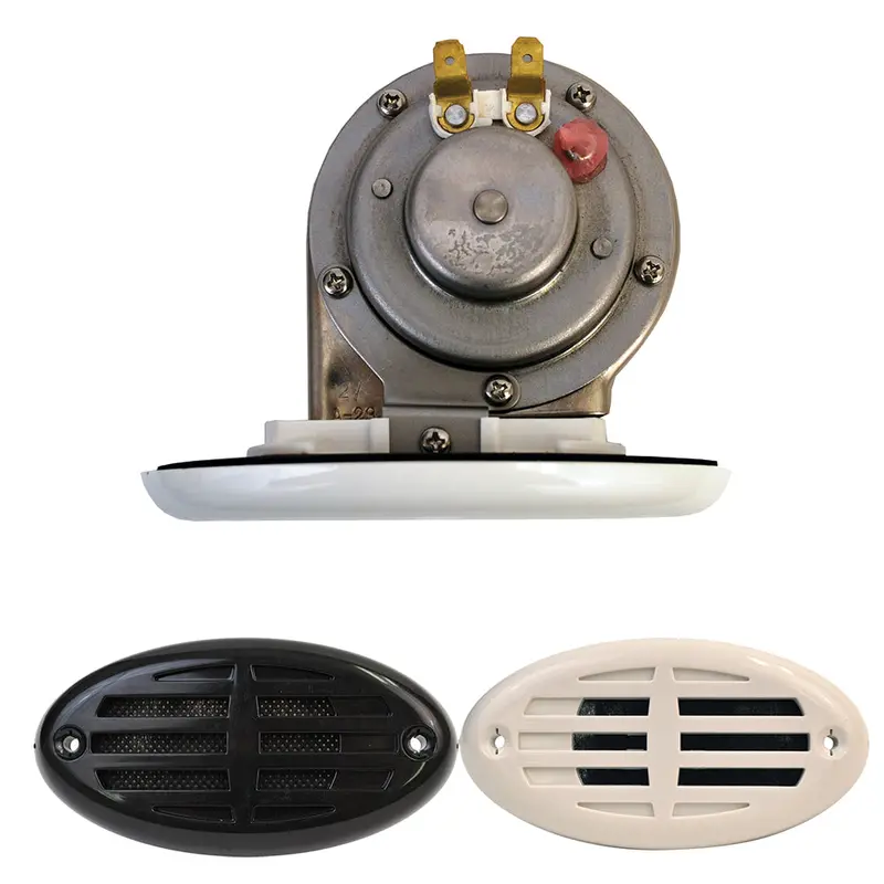 Attwood Drop-In Hidden Horn Assembly – Includes Black And White Trim Covers [11478-7] 1