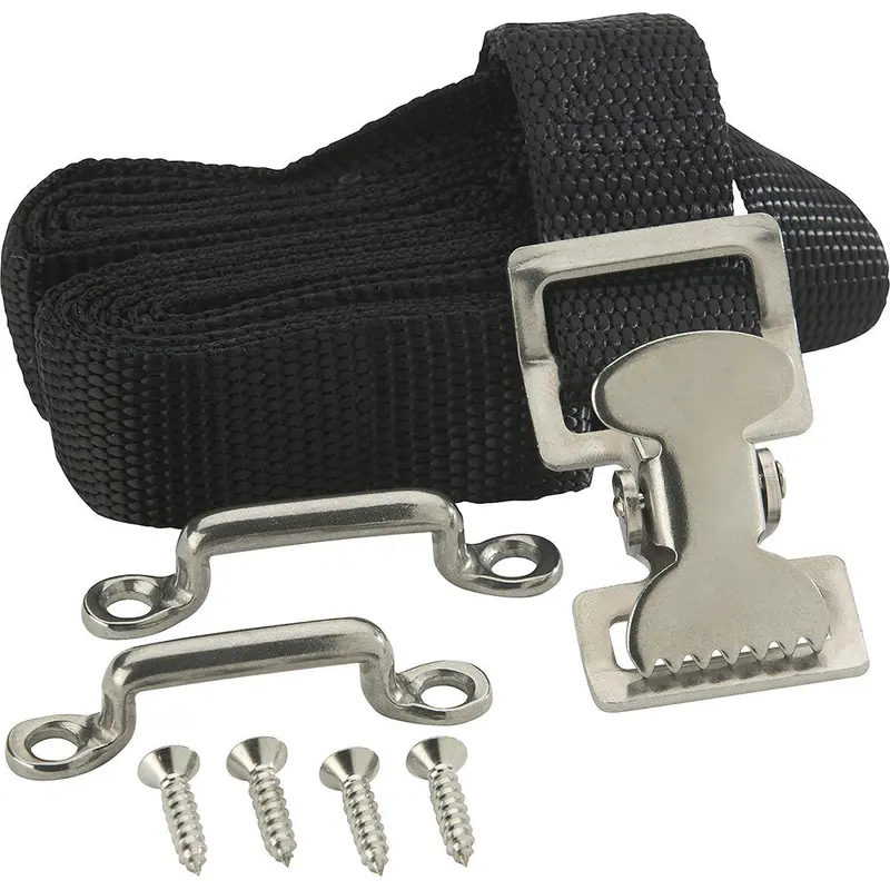 Attwood Heavy-Duty 72-Inch Fuel Tank Strap Set For 12-Gallon Tanks [11512-3] 1