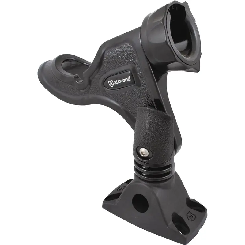 Attwood Heavy-Duty Pro Series Rod Holder – Universal Combo Mount For Vertical Or Horizontal Use [5010-4] 1