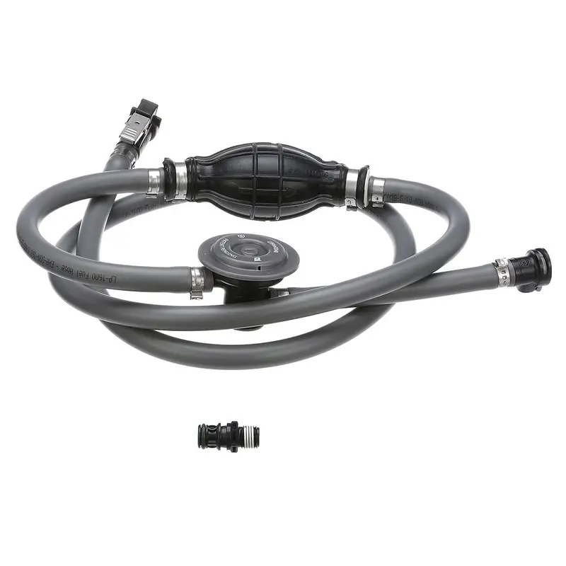 Attwood Johnson/Evinrude 3/8-Inch Fuel Line Kit With Demand Valve – 6-Foot Length 1