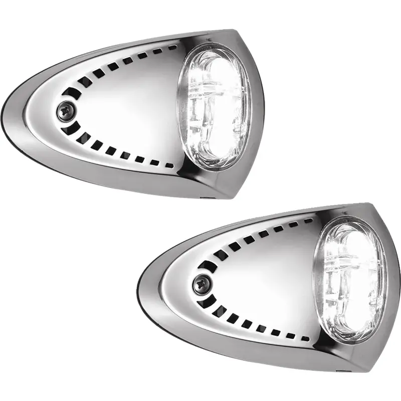 Attwood Led Docking Light Kit – Stainless Steel Housing, White Leds, Pair [6522Ss7] 1