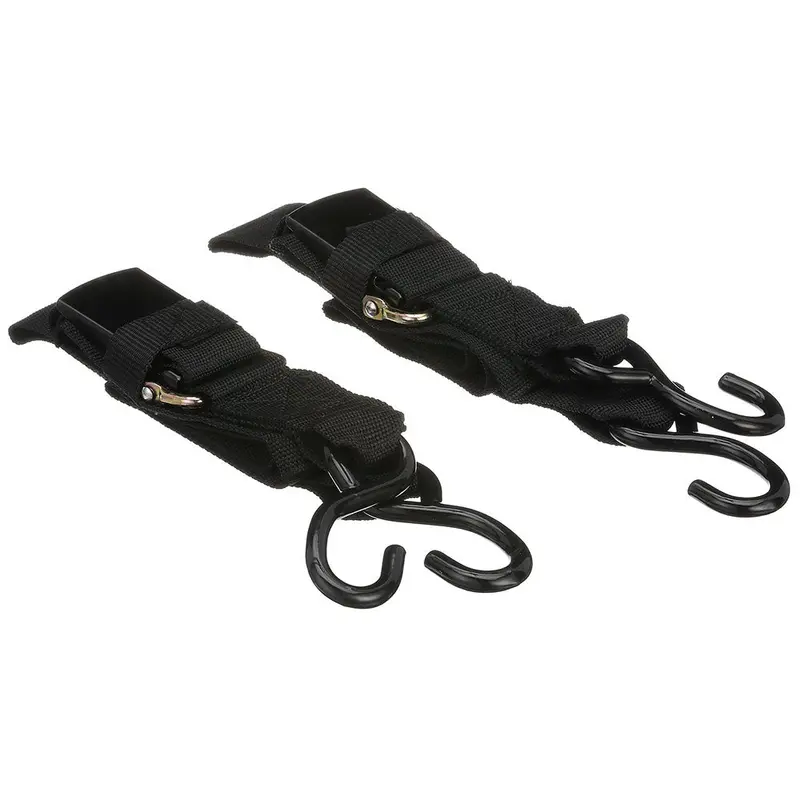 Attwood Quick-Release Transom Tie-Down Straps – 2" × 4" (Pair) [15232-7] 1
