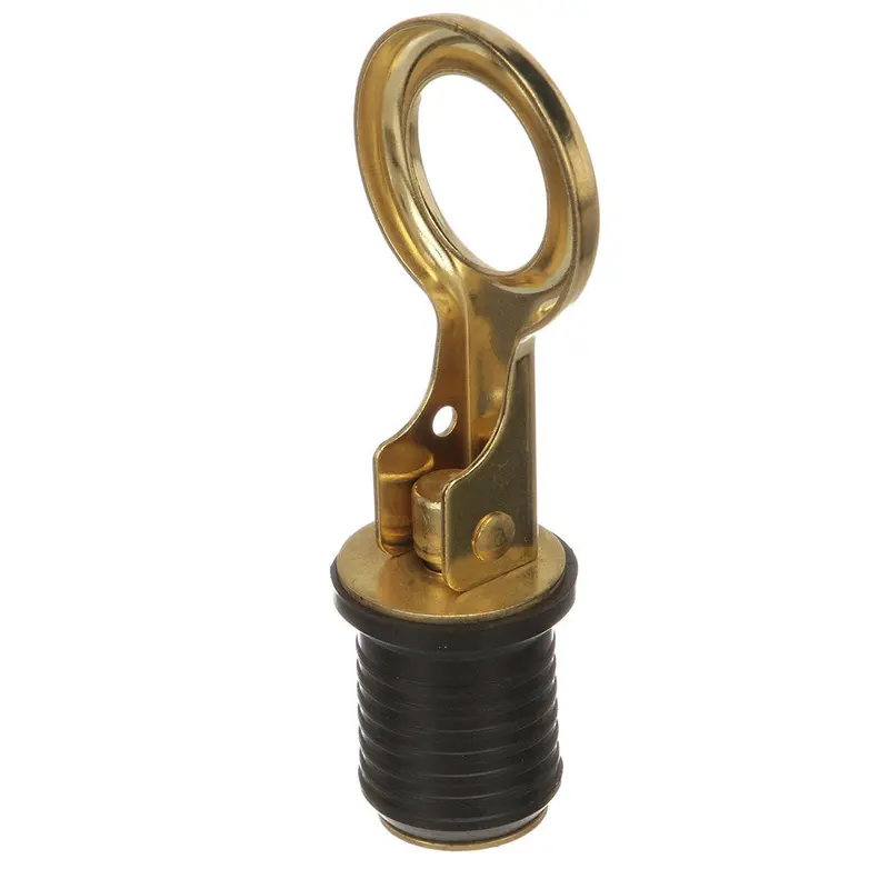 Attwood Snap-Handle Brass Drain Plug – 1-Inch Diameter – 7524A7 1