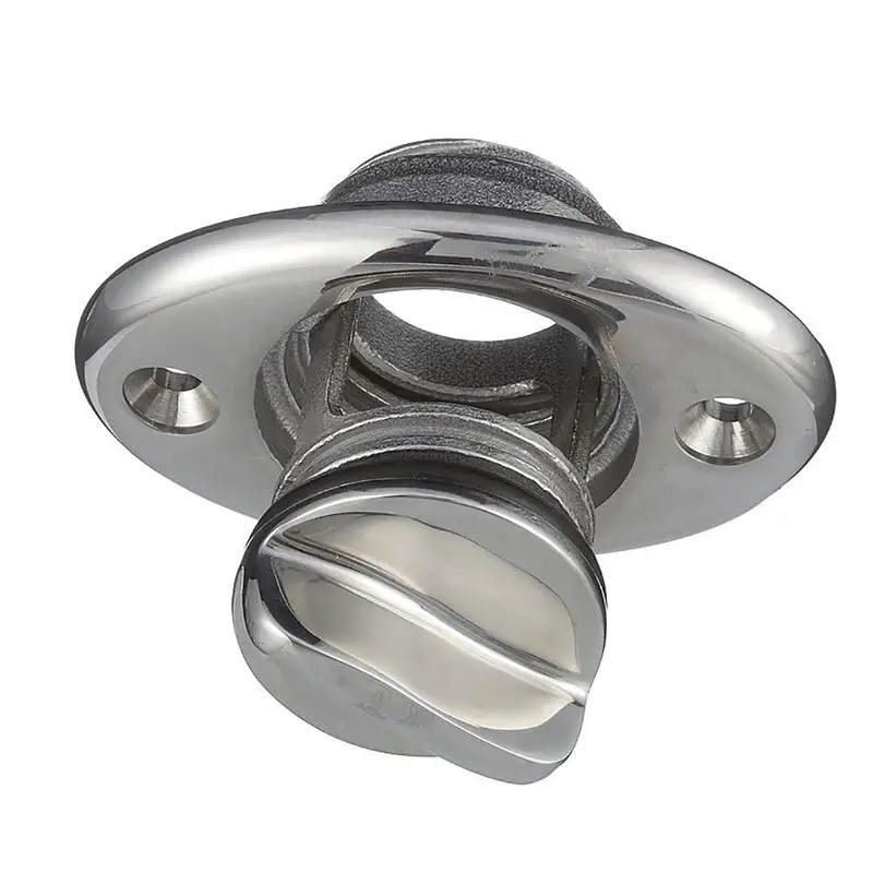 Attwood Stainless Steel Garboard Drain Plug – 7/8-Inch Size – 7557-7 1
