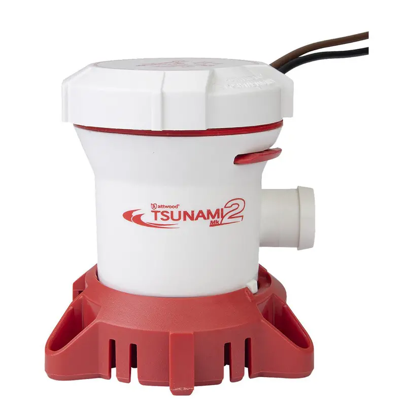 Attwood Tsunami Mk2 Manual Bilge Pump – 500 Gph, 12V Dc 1
