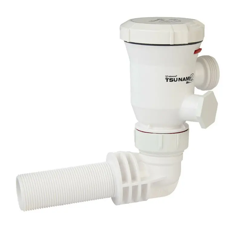 Attwood Tsunami Mk2 T1200 12V Aerator – 90° Inlet Configuration 1