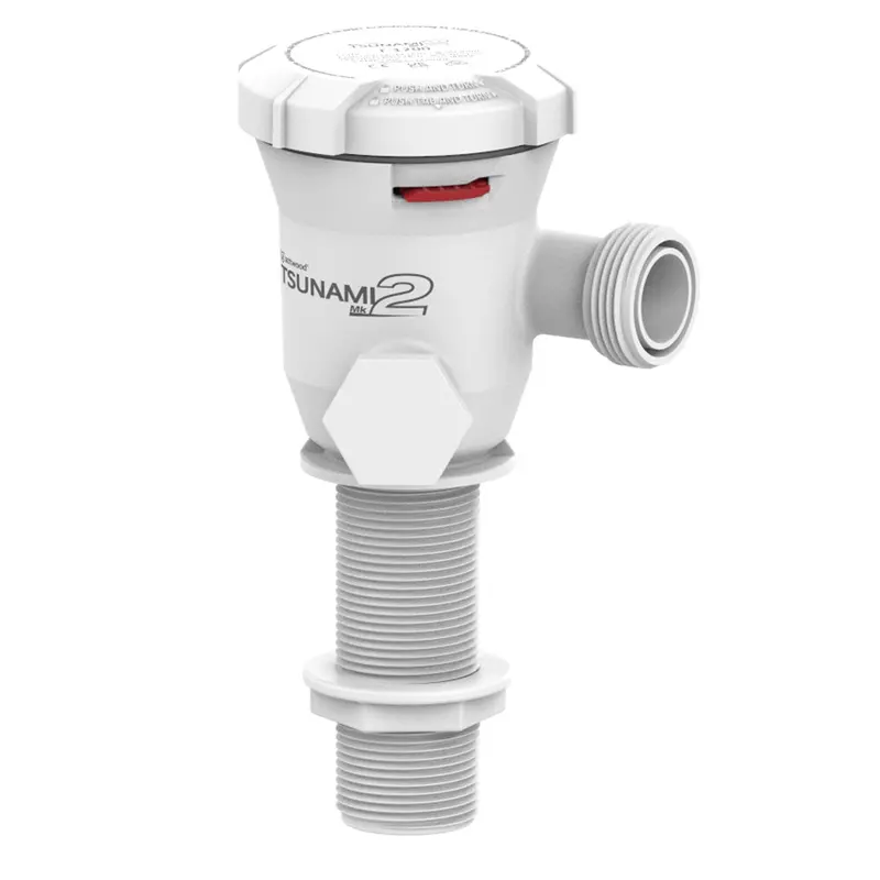 Attwood Tsunami Mk2 T1200 12V Aerator – Straight Inlet Design 1