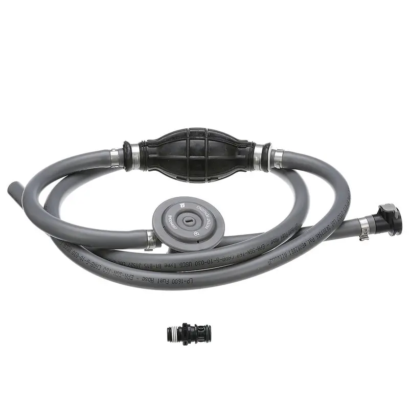 Attwood Universal Fuel Line Kit With Sprayless Connectors And Fuel Demand Valve – 3/8-Inch Id × 6 Feet – 93806Uusd7 1