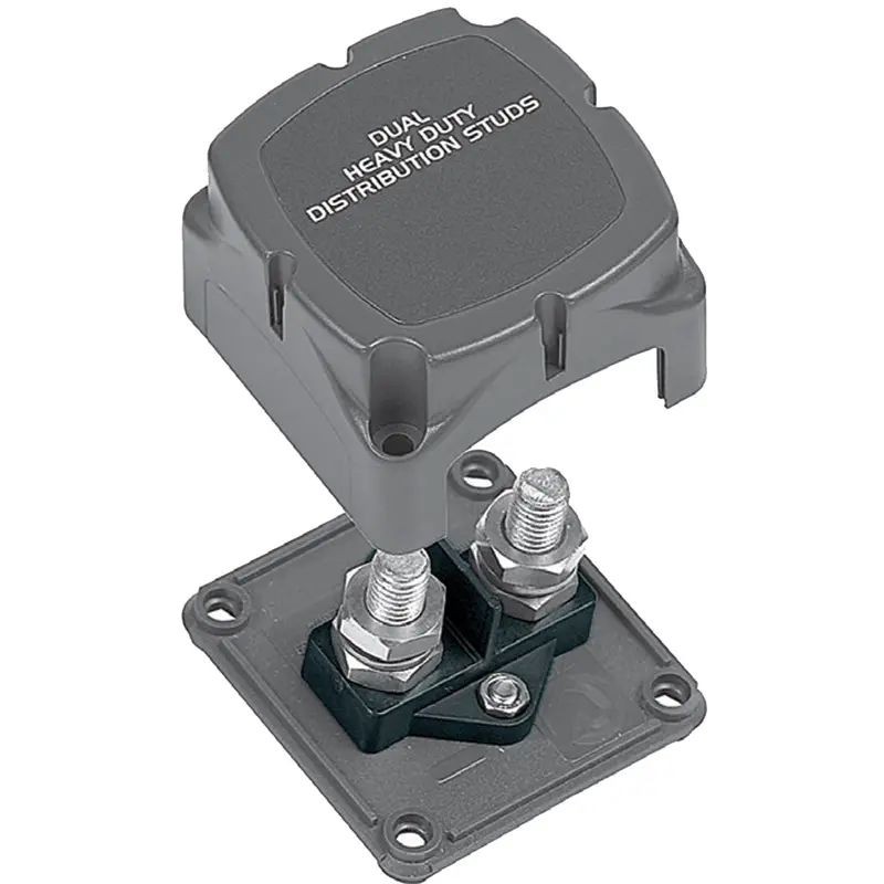 Bep Dual Distribution Busbar Module – Two 3/8" Input Posts – Compact Power Distribution – Model 702-2S 1