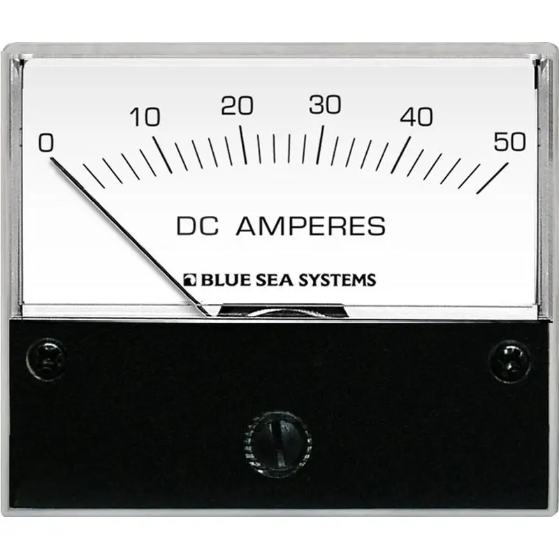 Blue Sea 8022 0–50A Dc Analog Ammeter – 2-3/4" Face 1