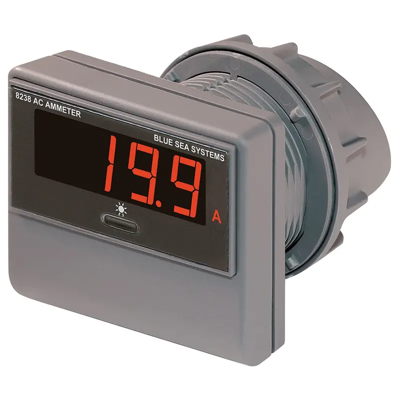 Blue Sea 8238 Ac Digital Ammeter – True-Rms Current Display For Ac Power Systems 1