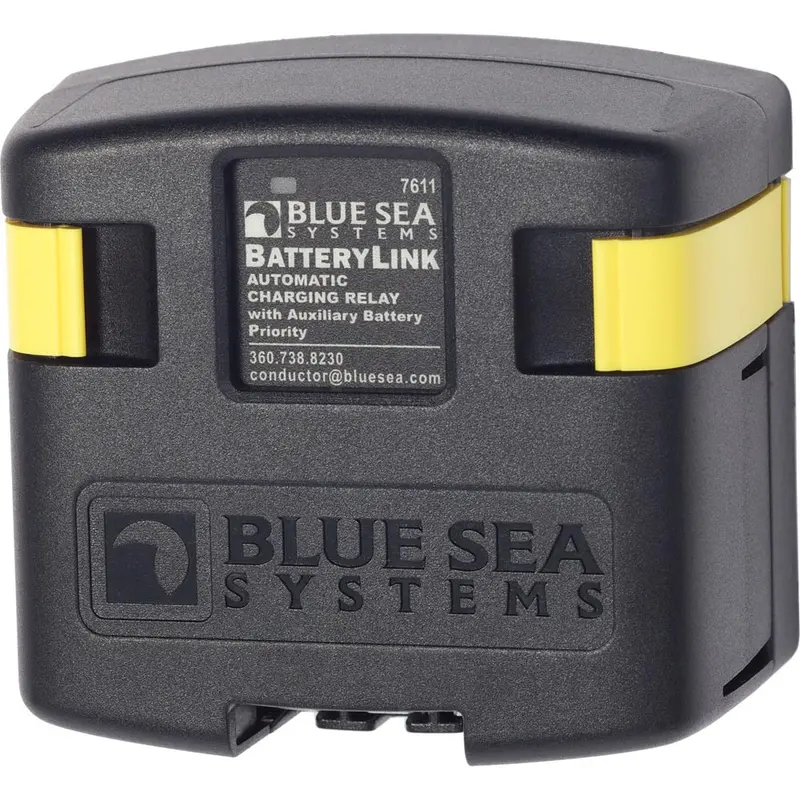 Blue Sea Systems 7611 Batterylink Acr – 120A Relay With Auxiliary Charging Support 1