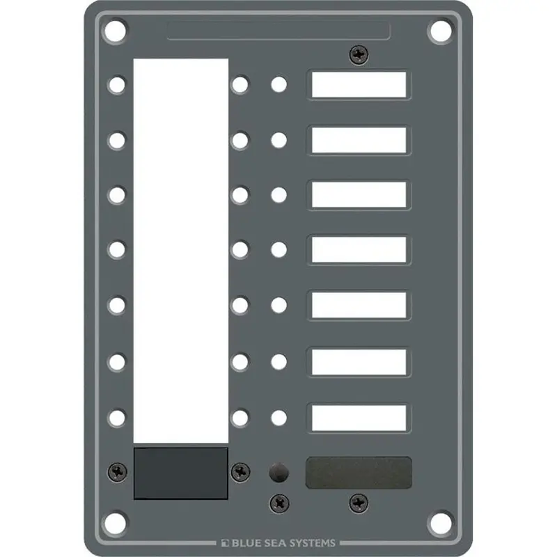 Blue Sea Systems 8087 8-Circuit Dc C-Series Blank Panel Board 1