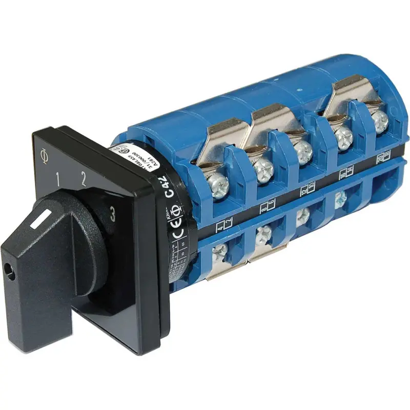 Blue Sea Systems 9077 Ac Rocker Switch — 240Vac, 63A, Off + 3 Positions 1