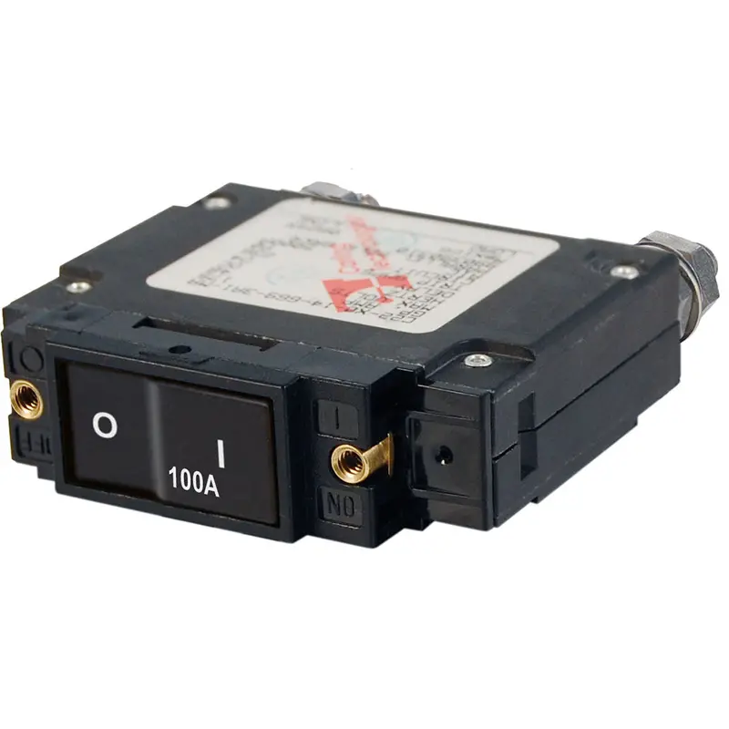 Blue Sea Systems C-Series Flat Rocker Circuit Breaker – 100A, Single-Pole [7549] 1
