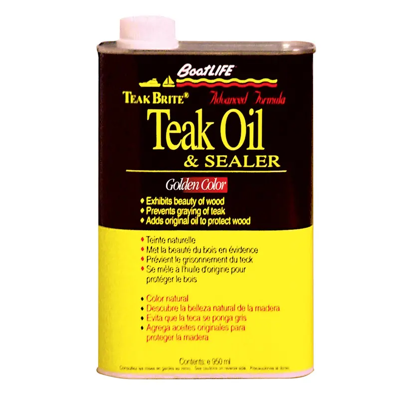Boatlife Advanced Formula Teak Oil – 32 Oz Restorative Finish 1