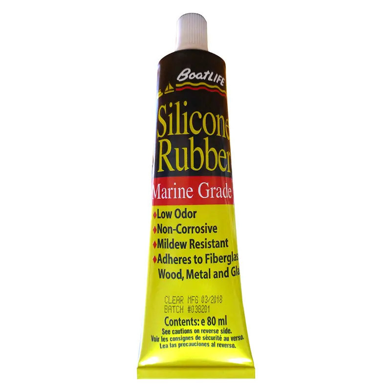 Boatlife Black Silicone Rubber Tube – 2.8 Fl. Oz Waterproof Marine Grade 1