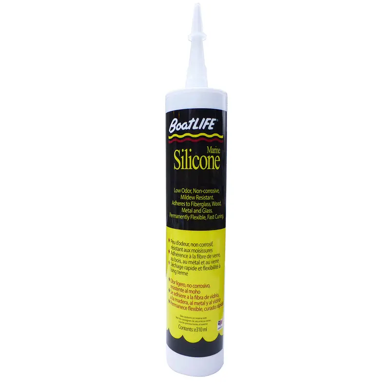 Boatlife Silicone Rubber Marine Sealant Cartridge – White 1