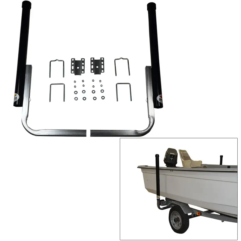 C.E. Smith 27626 Black 40-Inch Post Guide-On For Boat Trailers 1