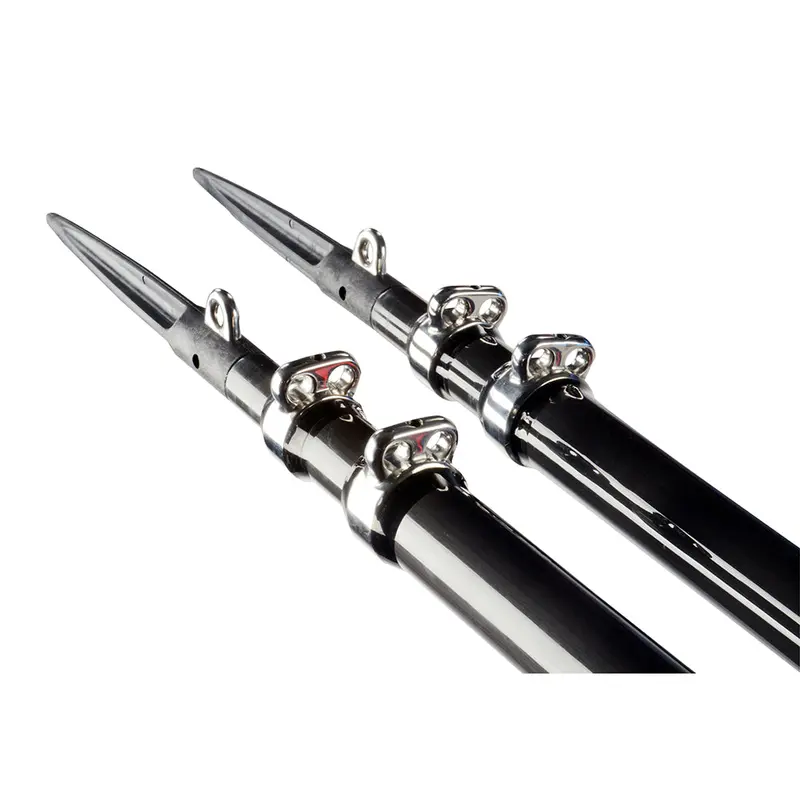 C.E. Smith Gen3 Carbon Fiber Outrigger Pair – 22' Length, Matte Black Finish – Model 56551 1