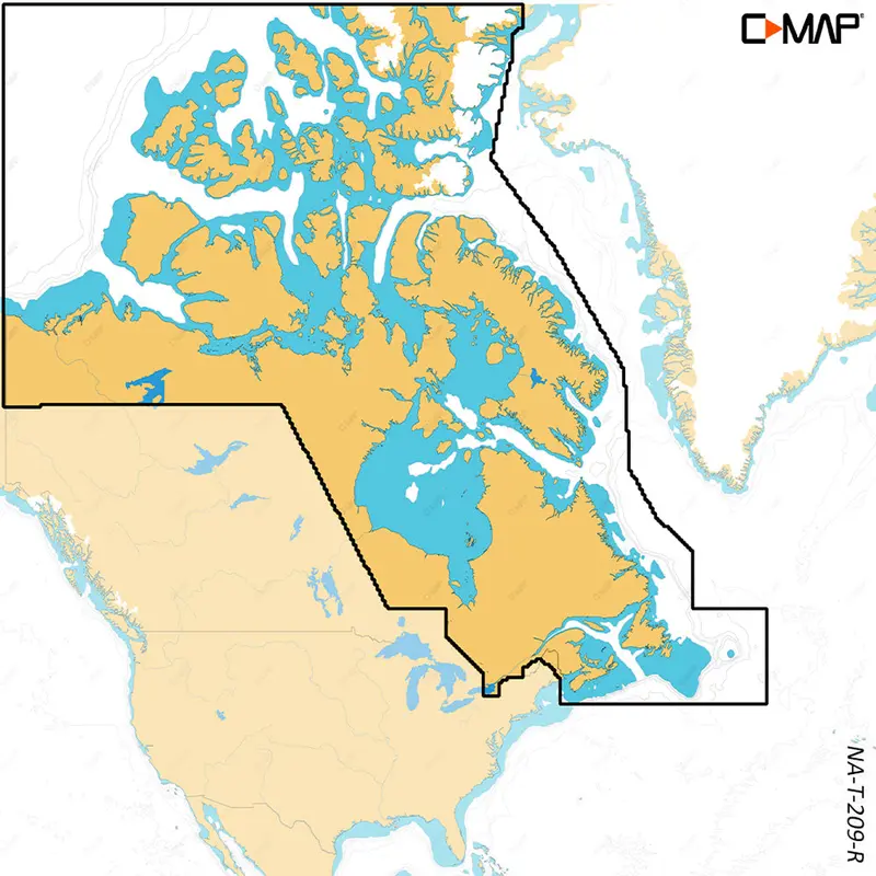 C-Map Reveal X Nautical Maps – Canadian Northeast Waters [M-Na-T-209-R-Ms] 1