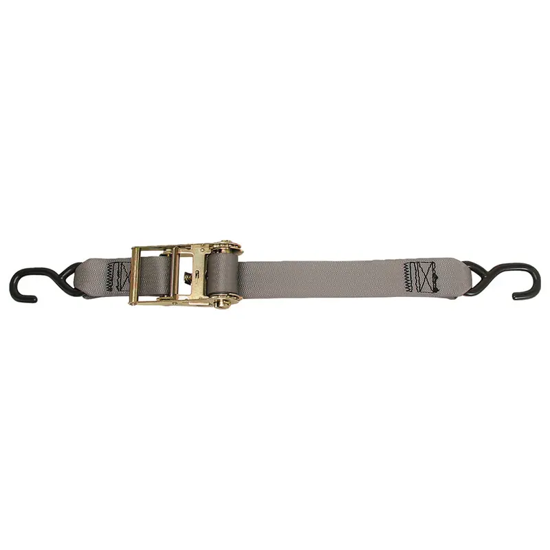 Cargobuckle Multipurpose Ratchet Strap – 2-Inch X 15-Foot – Includes S-Hooks For Versatile Use 1