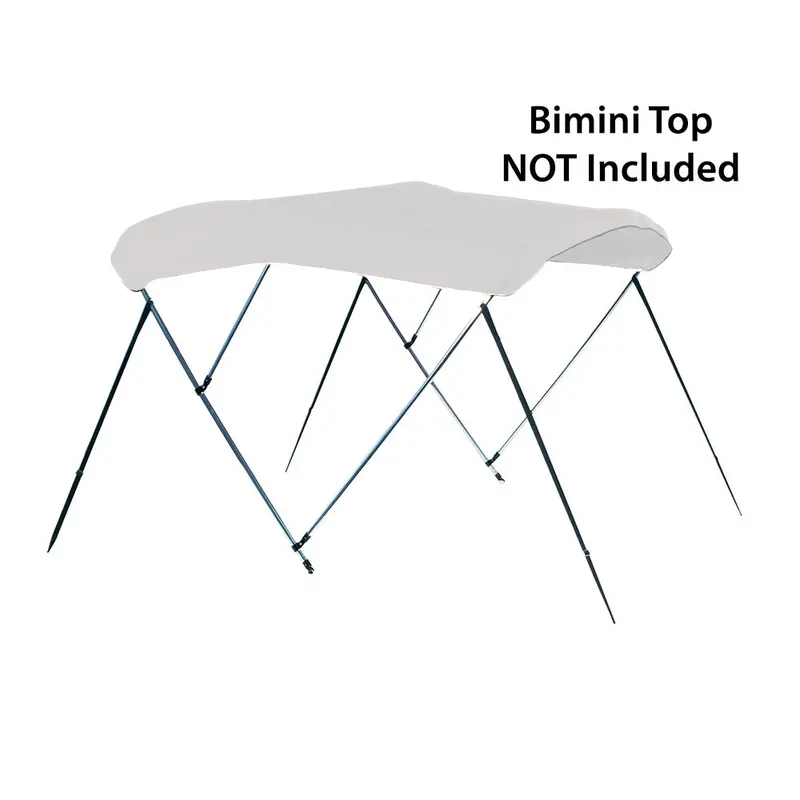 Carver 3-Bow Aluminum Bimini Top Frame – Heavy-Duty Marine Grade (Model 55602) 1
