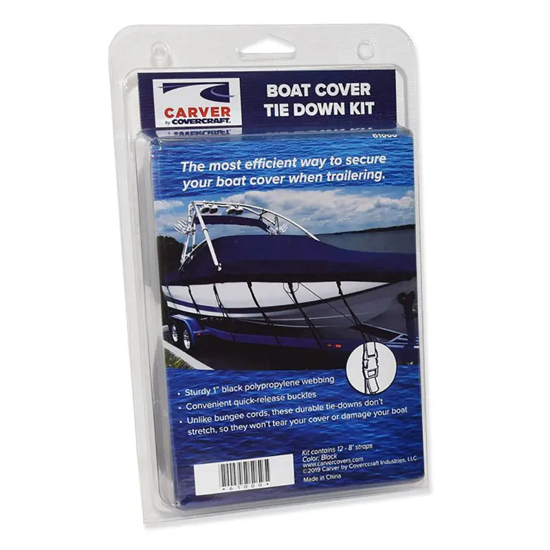 Carver Complete Boat Cover Tie-Down Kit 1